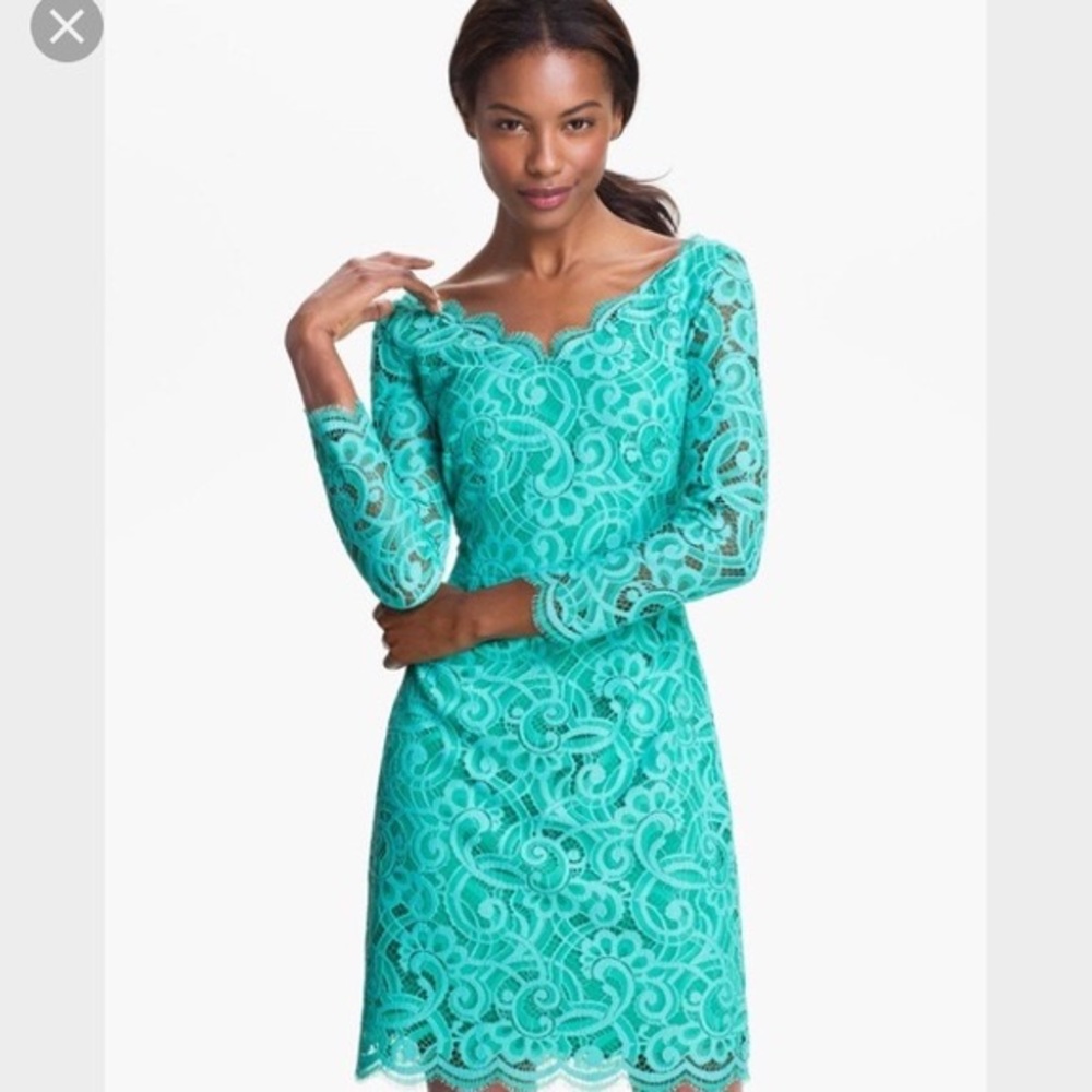 Lilly Pulitzer "Helene" lace dress size 0